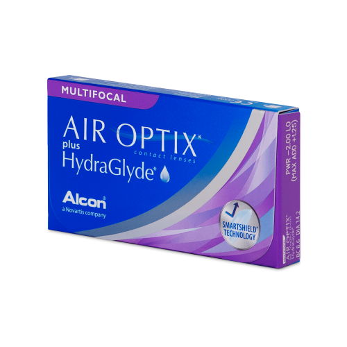 Air Optix Plus HydraGlyde Multifocal 3 Πολυεστιακοί Μηνιαίοι Φακοί Επαφής